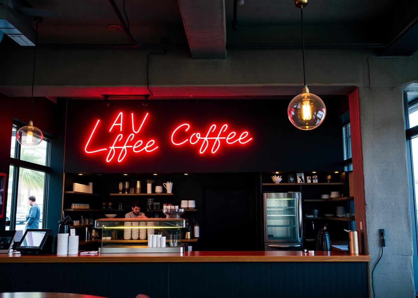 Dam Good Coffee interior